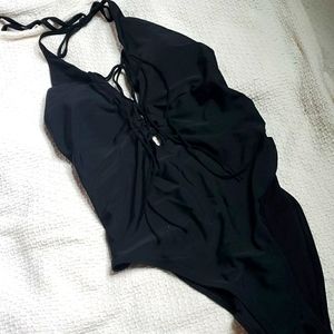 Aerie Black One Piece Swimsuit